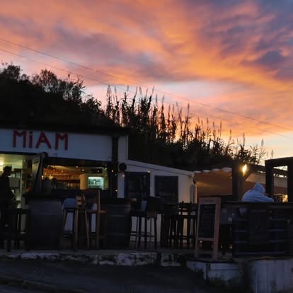 Coucher de soleil sur l'Atlantique vu depuis Le Miam, Acotz
